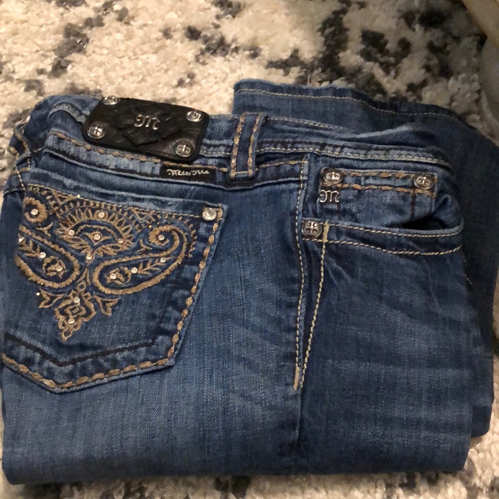 Miss me jeans size 34 bootcut inseam 31